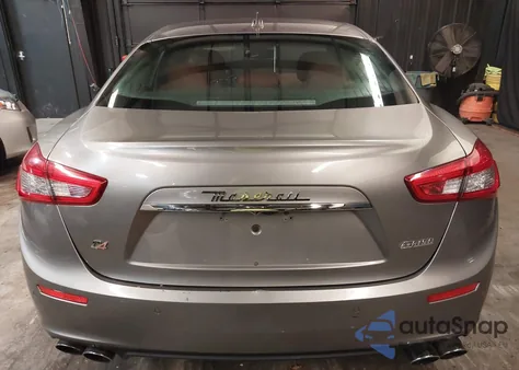 2015 Maserati Ghibli S Q4 из США, поврежденный, VIN ZAM57RTAXF1146317